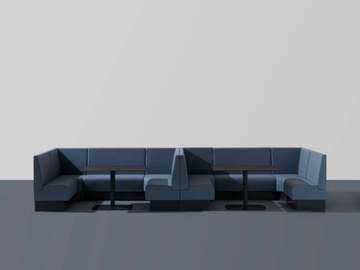 SPACE+ 1402 - Fabric linear module by Et al. - view 3